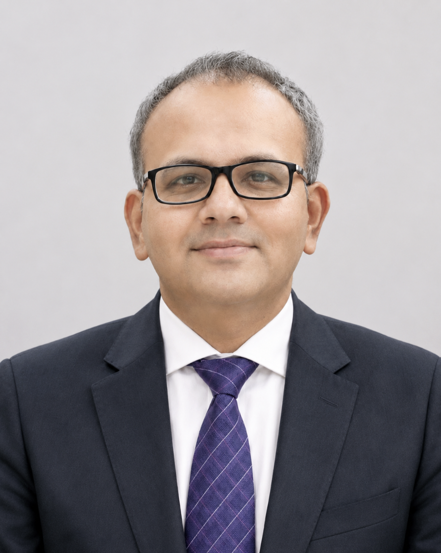 Ashish Gumashta formal portrait